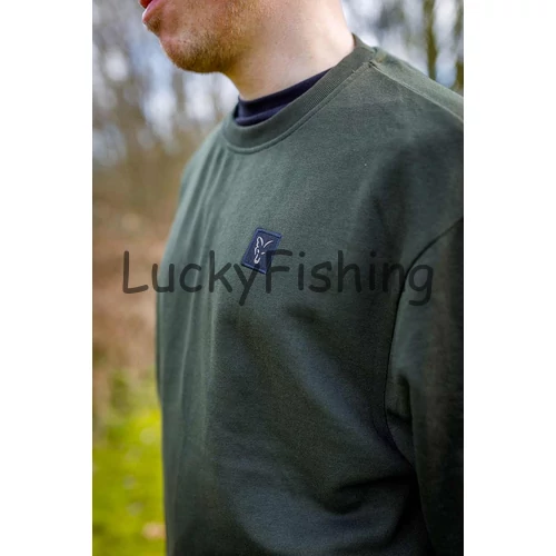 FOX LW Khaki Jumper Pulóver - M