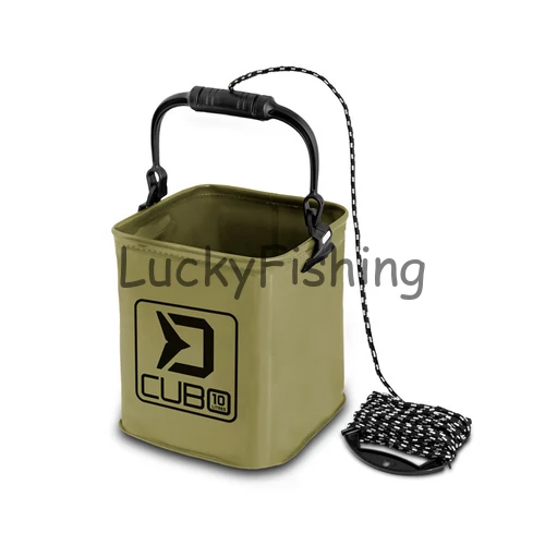 Delphin CUBO Összecsukható vödör 5L +5m