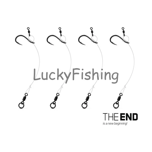 Delphin THE END CHOD Rig előkötött horog 6cm /0.45mm/#6