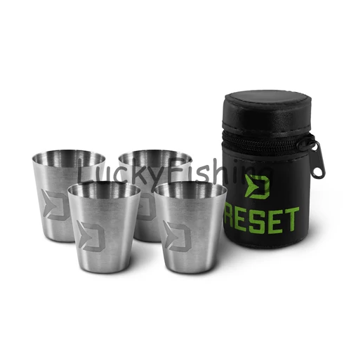 Delphin RESET 4in1 Rozsdamentes acél pohár készlet 30ml