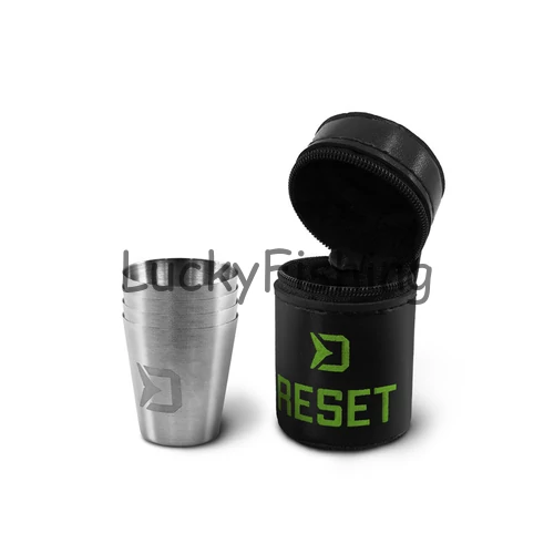 Delphin RESET 4in1 Rozsdamentes acél pohár készlet 30ml