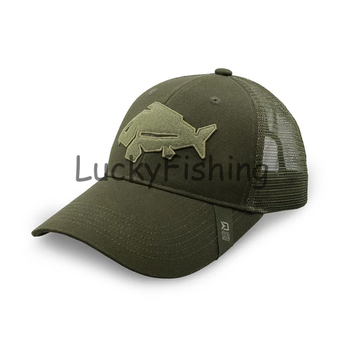Delphin Outline Carp Trucker Baseball Sapka