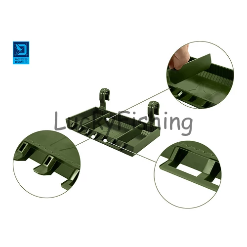 Delphin ShelfPOD / Rodpod polc Camo 20x10x3cm