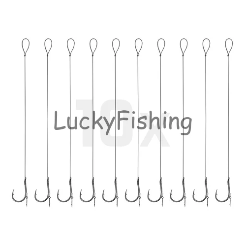 Delphin Braided Sting Feeder Rig / 10db 8cm/0,14mm/Chinu #8