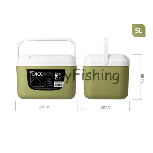 Delphin TwiceBOX 2in1 hűtőláda szett 5l +13l / 2x400ml