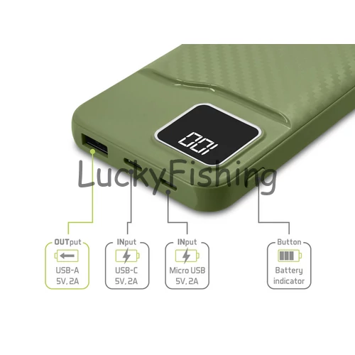 Delphin Powerbank PoweriX / 10 000mAh