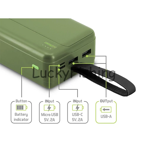 Delphin Powerbank PoweriX / 27 000mAh