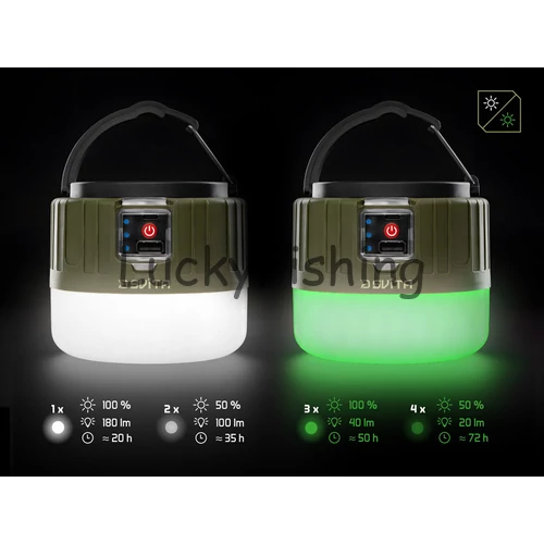 Delphin SVITA kemping lámpa távirányítóval 4W/3600mAh