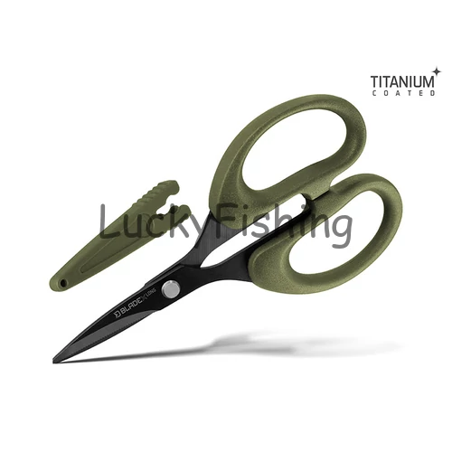 Delphin BladeX Long Titan fogazott horgászolló 12 cm