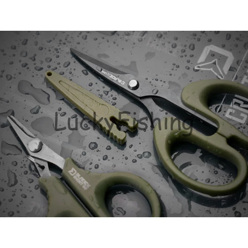 Delphin BladeX Long Titan fogazott horgászolló 12 cm