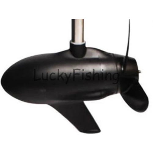 ICC INOX csónakmotor propeller védő /Black Edition/ - íveltebb formájú hengeres motortestű csónakmotorokhoz
