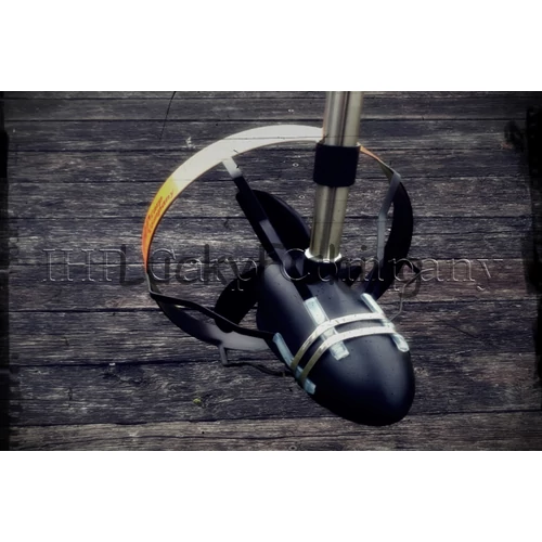 ICC INOX csónakmotor propeller védő /Black Edition/ - íveltebb formájú hengeres motortestű csónakmotorokhoz