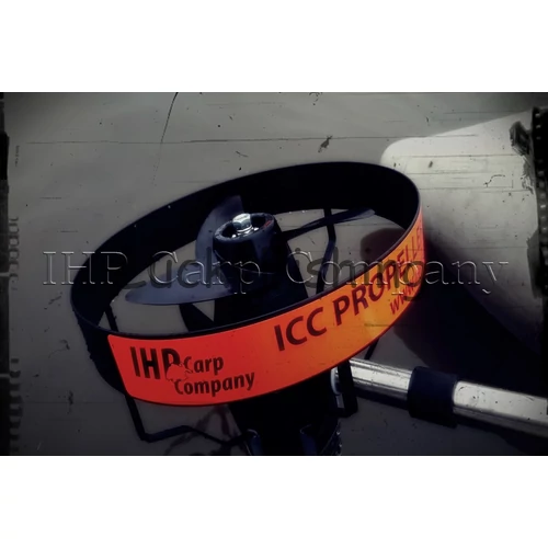 ICC INOX csónakmotor propeller védő /Black Edition/ - íveltebb formájú hengeres motortestű csónakmotorokhoz