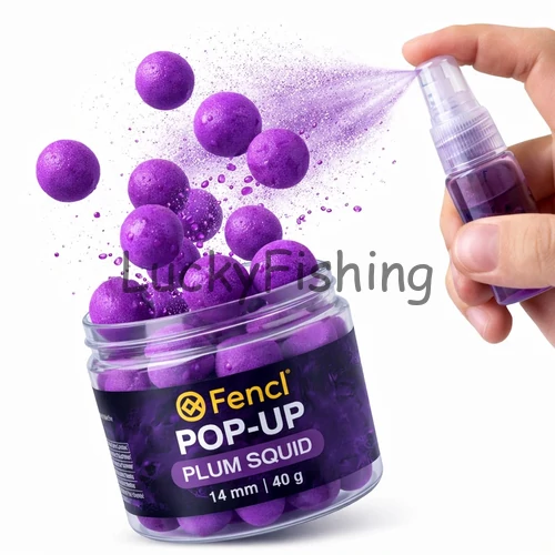 Fencl Pop Up Plum Squid - Szilva Tintahal 14mm - 40g