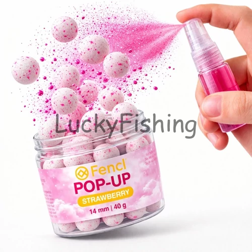 Fencl Pop Up Strawberry - Eper 14mm - 40g