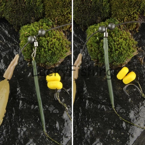 CARP ACADEMY Forgó gyorskapoccsal + szilikoncső 5+5db/cs