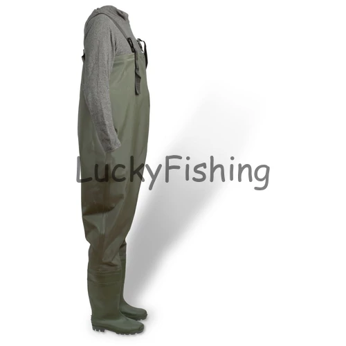 Zebco PVC Wader mellescsizma 44/45 zöld