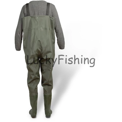 Zebco PVC Wader mellescsizma 44/45 zöld