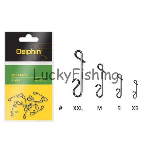 Delphin Not A Knot Kapocs- csomómentes C-02/10db BN/XXL