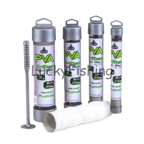 ANACONDA Fast Melt PVA X-Mesh gyorsan oldodó PVA háló + töltő / 7 m / 20mm