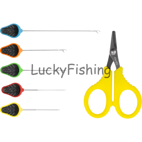 Avid Carp Re-Rig Tool Set  Csalizó Fűzőtű Szett 6db-os