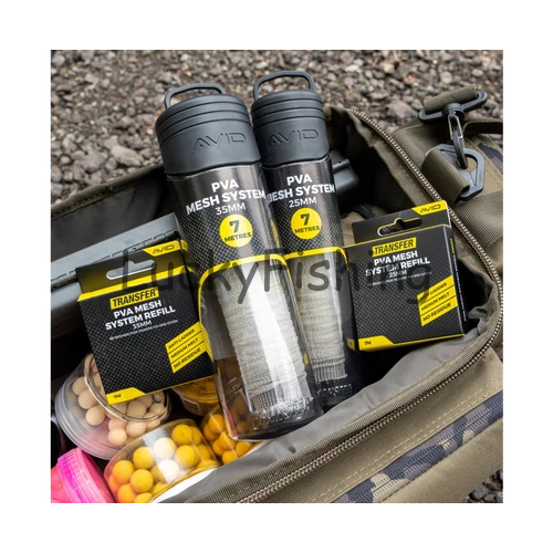 Avid Carp Transfer PVA Mesh System – PVA Háló 35mm (7m)