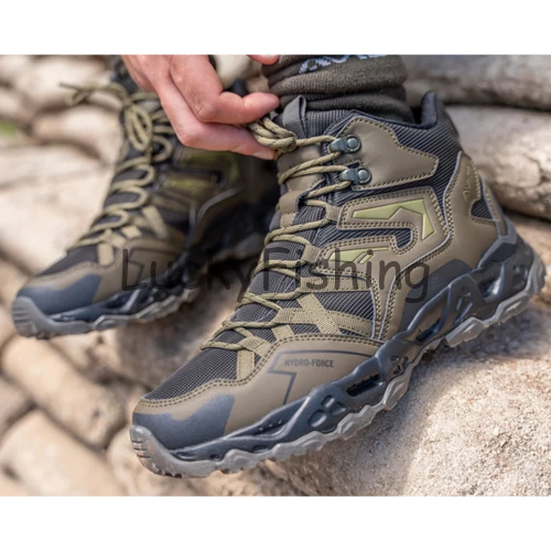Avid Carp Hydro Force All Terrain Boots Horgász Bakancs Zöld-Szürke