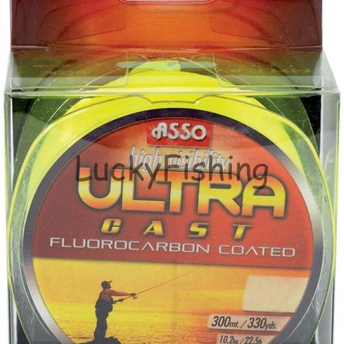 ASSO ULTRA CAST 300M 0,20MM YELLOW 6,5KG