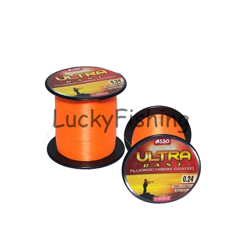Asso Ultra Cast 1000M 0,20 FLUOROCARBON Orange 6,5KG