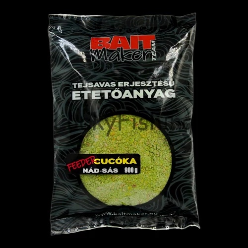 Bait Maker Tejsavas erjesztésű etetőanyag Feeder Cucóka Nád-Sás 900g