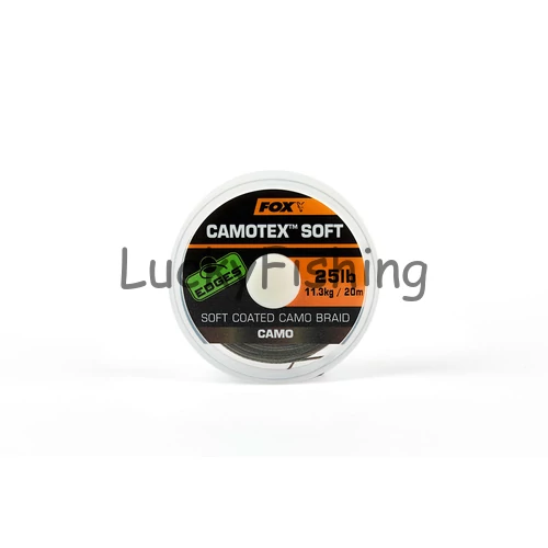 FOX Edges Camotex Soft előkezsinór 35lb-20m