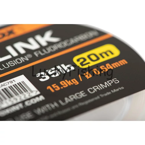Fox Edges Link Illusion Flurocarbon Zsinór (krimpelhető) 25lb/0.53mm