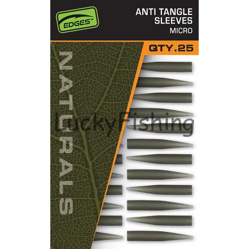 Fox EDGES™ Naturals Anti Tangle Sleeves Micro Gubancgátló Hüvely