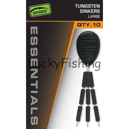 Fox Edges Tungsten Sinkers Large - Horogelőke Nehezék Nagy