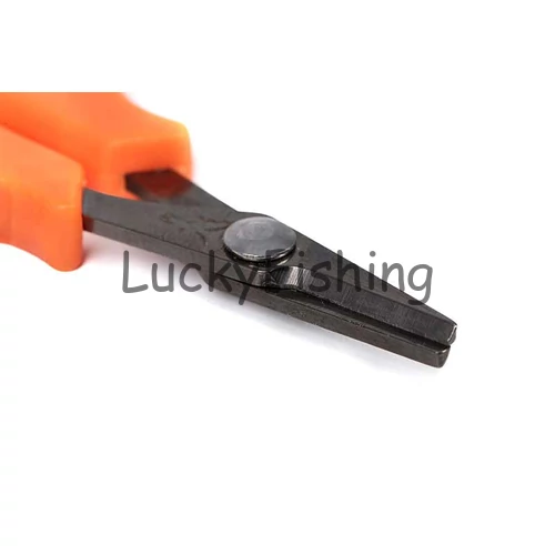 Fox Edges Titanium Braid Scissors Orange fonott zsinórokhoz olló