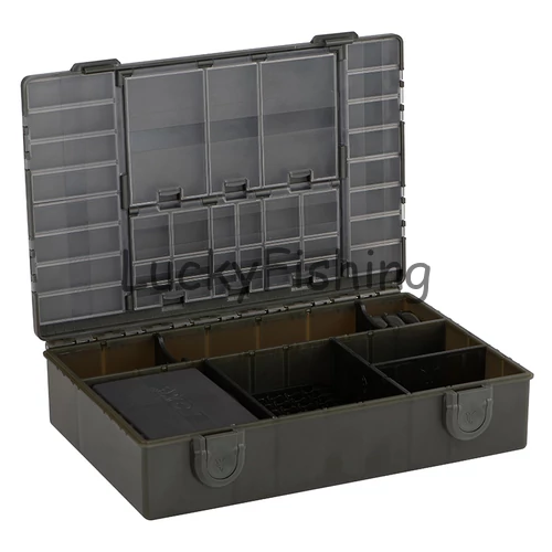 FOX EDGES TACKLE BOX “Loaded”  Szerelékes Doboz Közepes CBX091