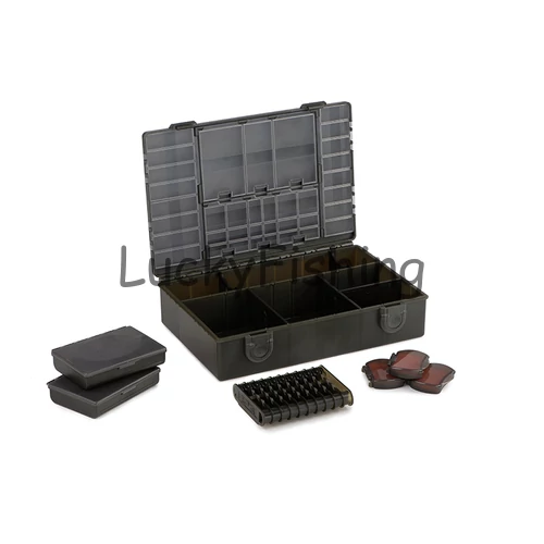 FOX EDGES TACKLE BOX “Loaded”  Szerelékes Doboz Közepes CBX091