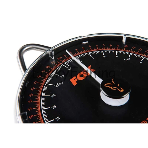 Fox Dial Scales Horgász Mérleg 120lb (54kg)
