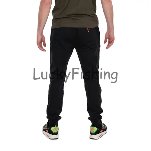 Fox Collection LW Jogger Nadrág - Black&Orange - L