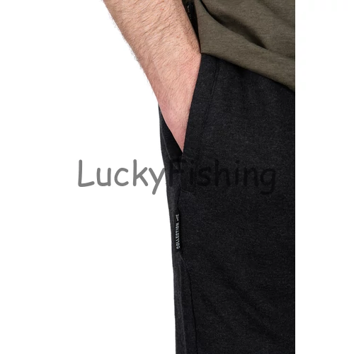 Fox Collection LW Jogger Nadrág - Black&Orange - L