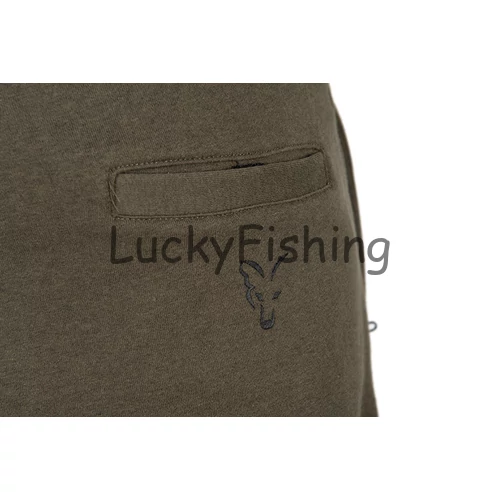 FOX COLLECTION JOGGERS GREEN & BLACK - Zöld és Fekete Szabadidő Nadrág - S