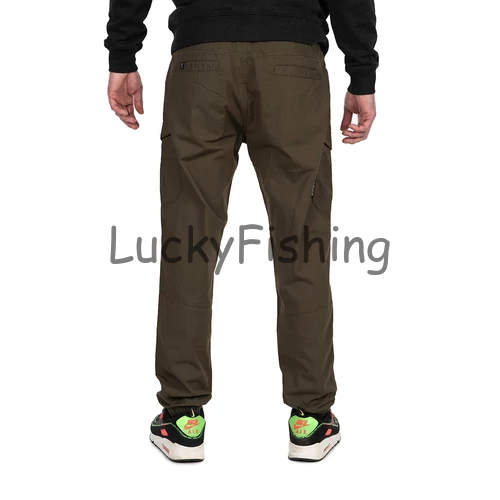 Fox Collection LW Cargo Trouser - Green&Black - 2XL