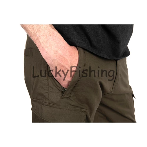 Fox Collection LW Cargo Shorts Rövidnadrág  - Green&Black - M