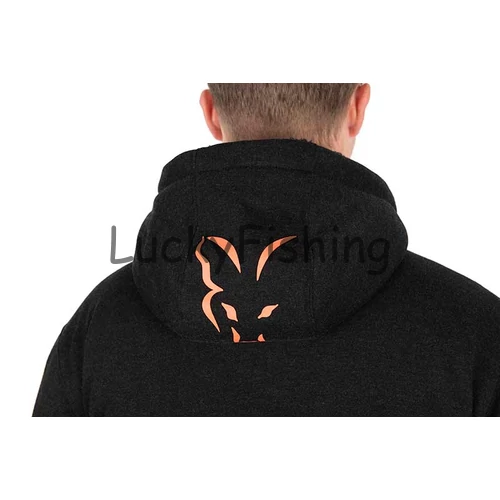 Fox Collection Sherpa Jacket Bélelt Kapucnis Felső B/O Medium