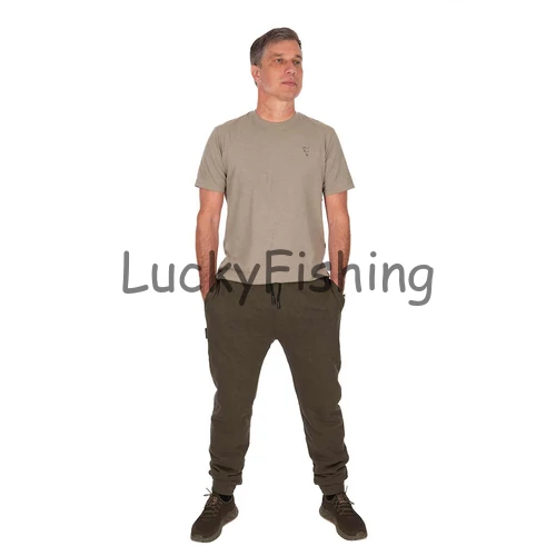 Fox Collection Sherpa Jogger Green & Black melegítő Nadrág - 3XL