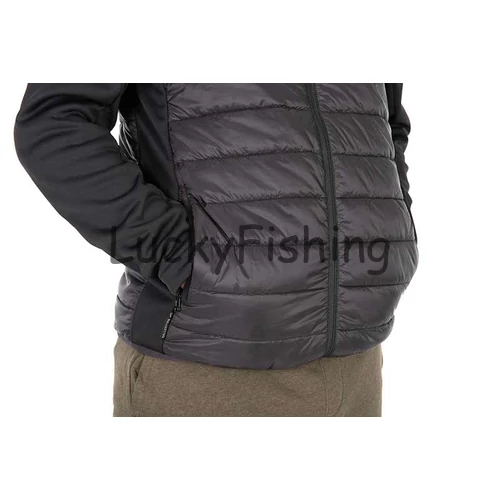 Fox Collection Hybrid Jacket Black/Orange Dzseki - M