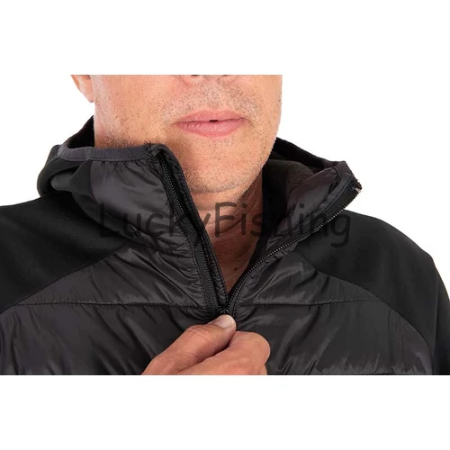 Fox Collection Hybrid Jacket Black/Orange Dzseki - M