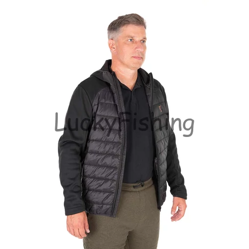 Fox Collection Hybrid Jacket Black/Orange Dzseki - M