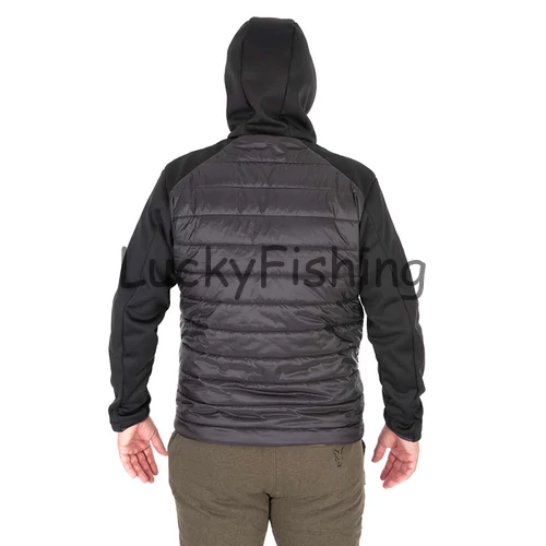 Fox Collection Hybrid Jacket Black/Orange Dzseki - M