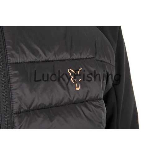 Fox Collection Hybrid Jacket Black/Orange Dzseki - M